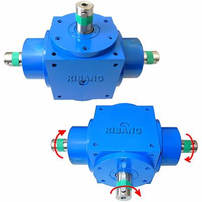 日邦ZT转角齿轮箱转向器齿轮减速机减速器